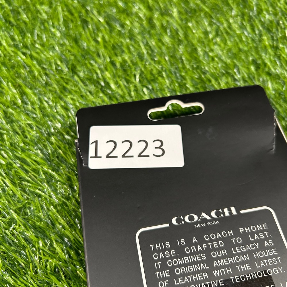 COACH iPhone 15 Pro Max Protective Case MagSafe Signature C Clear Phone Cover - Picture 7 of 7